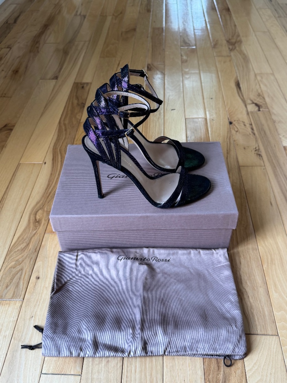 Gianvito Rossi Heels/sandals with box and dust bags